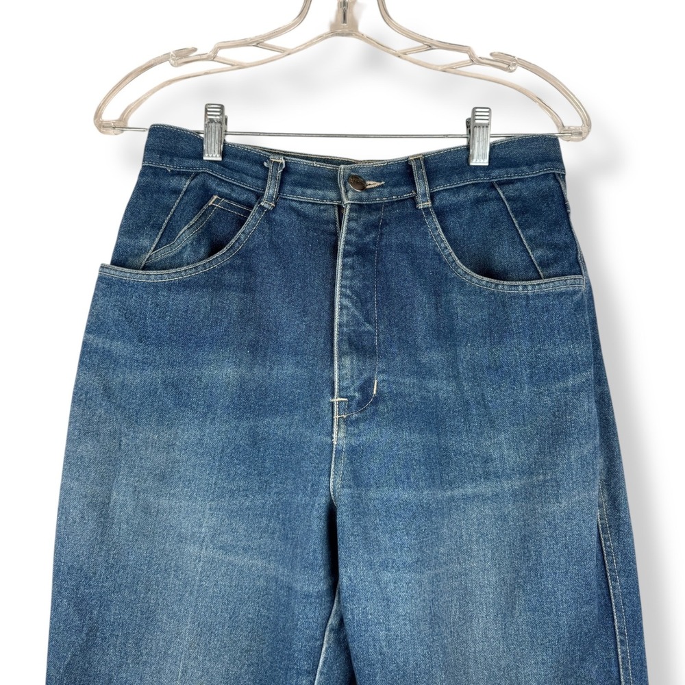 Gitano 90s Vintage Jeans Womens Size 12 Short High Rise Denim Run Small Faded - Picture 6 of 9